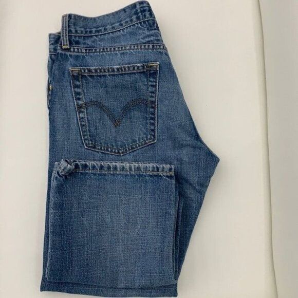 Levi’s Men Slim Fit Straight Leg Blue Jeans Size 32 W /34L - Picture 1 of 11